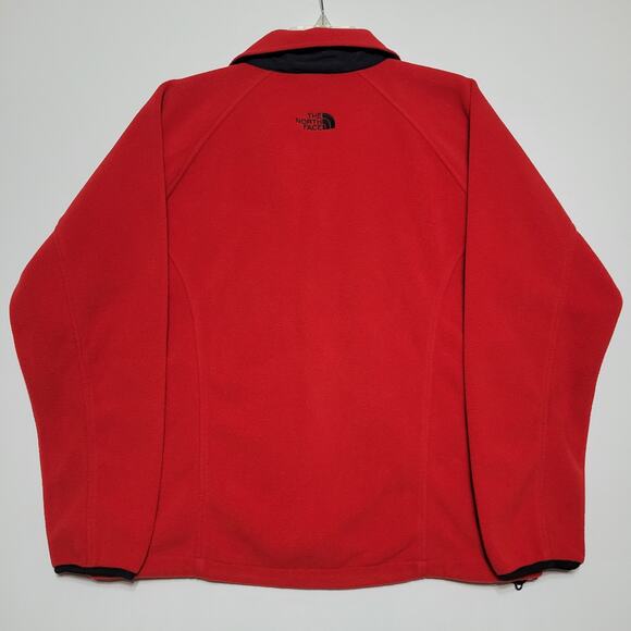 The North Face Red Full Zip Jacket Womens Size Large - Picture 12 of 15